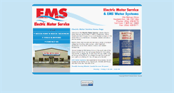 Desktop Screenshot of electricmotorservice.ca
